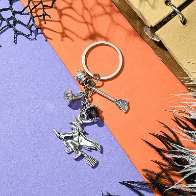 Witch Alloy Keychain KEYC-YW00112-1