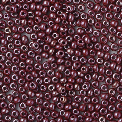 11/0 Czech Opaque Glass Seed Beads SEED-N004-003B-37-1