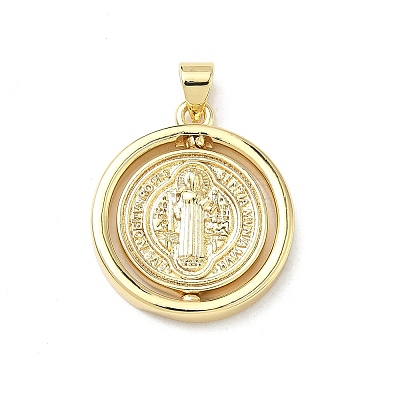 Brass Pendants KK-P350-07A-G-1