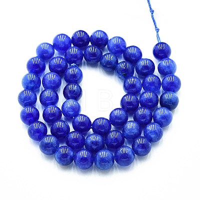 Natural Quartz Beads Strands G-N355-8mm-51-1