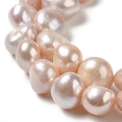 Natural Cultured Freshwater Pearl Beads Strands PEAR-E017-37-1