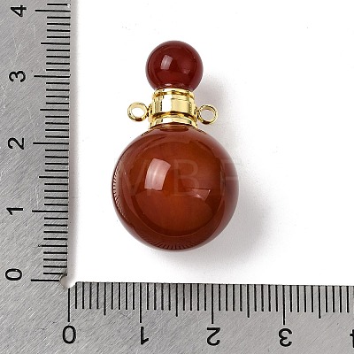 Natural & Synthetic Gemstone Perfume Bottle Pendants GG-CBA7610-02G-1