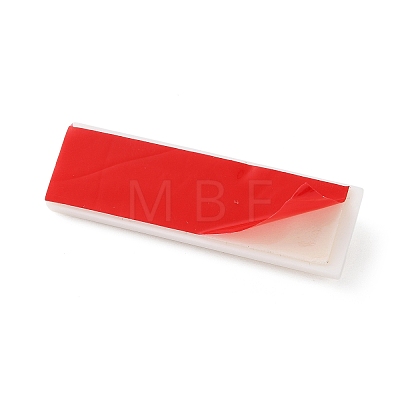Plastic Adhesive Back Bar Pins with Platinum Iron Pins KY-D025-01A-04-1