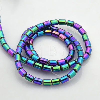 Electroplate Non-magnetic Synthetic Hematite Beads Strands G-J210A-03-1