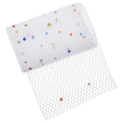 Polyester Mesh Fabric OCOR-WH0100-03B-1