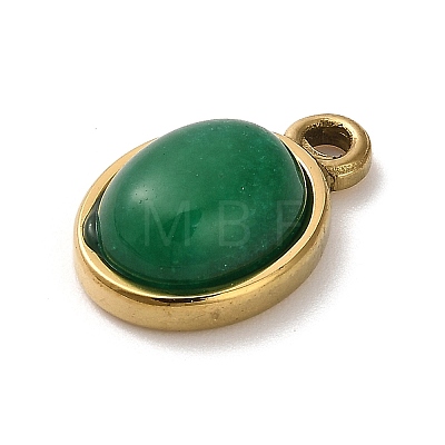 Natural Green Onyx Agate(Dyed & Heated) Pendants STAS-R009-04G-04-1