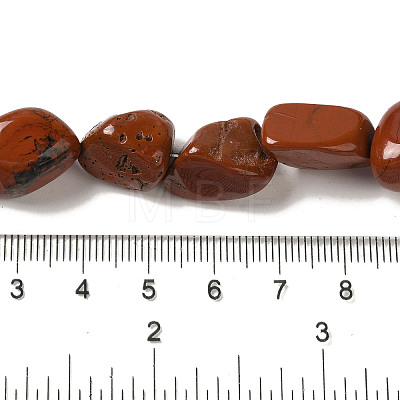 Natural Red Jasper Beads Strands G-B078-D05-04-1