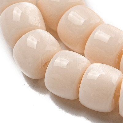 Opaque Glass Beads Strands X-GLAA-NH0002-B03-1