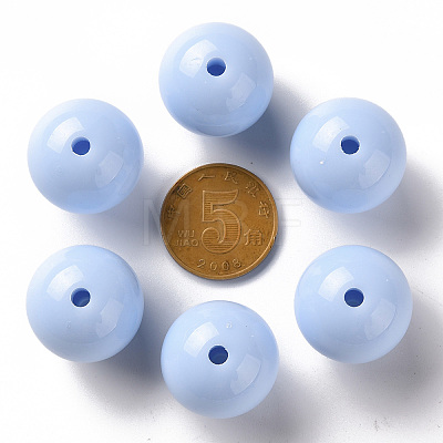 Opaque Acrylic Beads MACR-S370-C20mm-SS2113-1