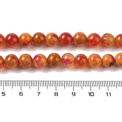 Natural Agate Bead Strands G-C116-B01-03-1