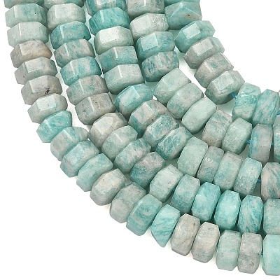 Natural Amazonite Beads Strands G-L654-I14-01-1