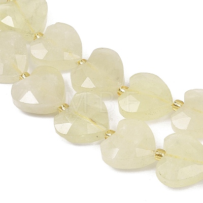 Natural Lemon Quartz(Heated) Beads Strands G-P592-B04-01-1