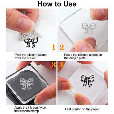 Custom PVC Plastic Clear Stamps DIY-WH0448-0128-1