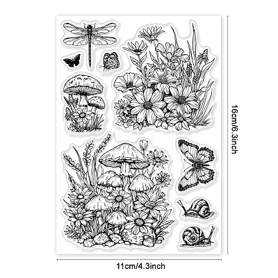 Custom PVC Plastic Clear Stamps DIY-WH0448-0662-1