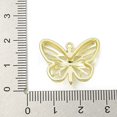 Alloy Rhinestone Pendants ENAM-I060-16G-1