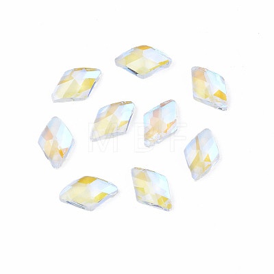 Glass Rhinestone Cabochons MRMJ-N027-037A-1