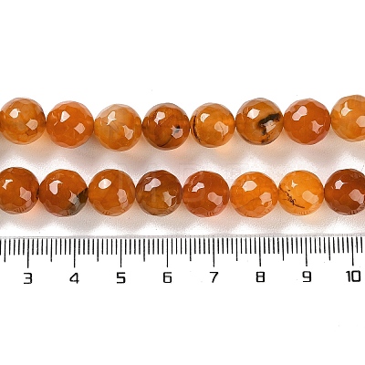 Natural Agate Beads Strands G-M437-B01-01L-1