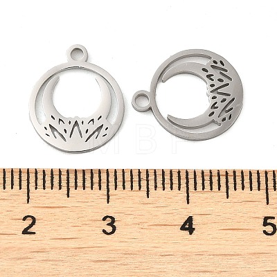 304 Stainless Steel Charms STAS-J042-05P-1