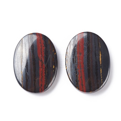 Natural Tiger Iron Cabochons G-D478-03A-01-1