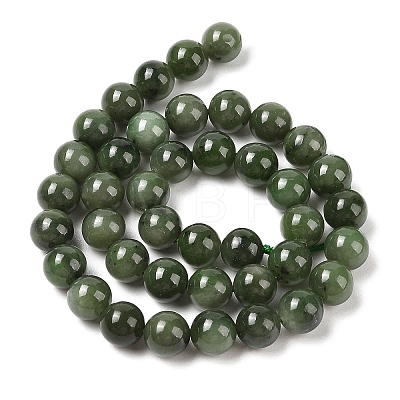 Natural Canada Jade Beads Strands G-NH0001-G01-01-1