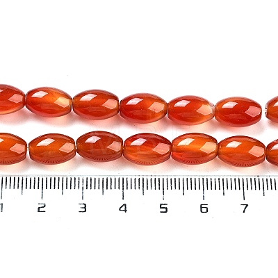 Natural Carnelian Beads Strands G080-1