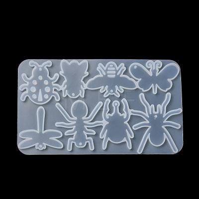 Insects DIY Pendant Silhouette Silicone Molds SIL-F010-04-1