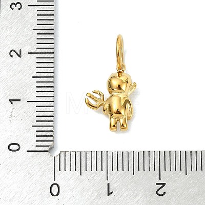304 Stainless Steel Pendants STAS-A145-03D-G-1