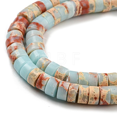Synthetic Imperial Jasper Dyed Beads Strands G-D077-D01-01E-1