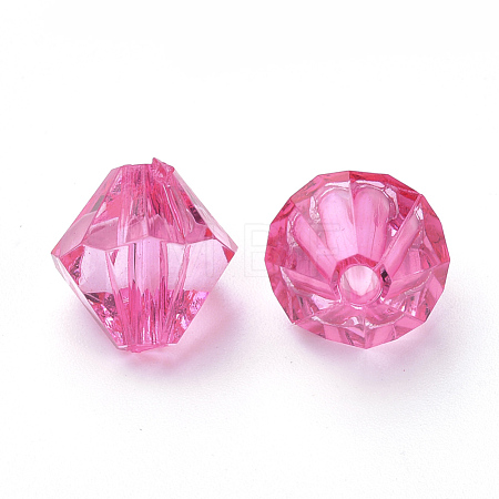 Transparent Acrylic Beads TACR-S146-6mm-03-1