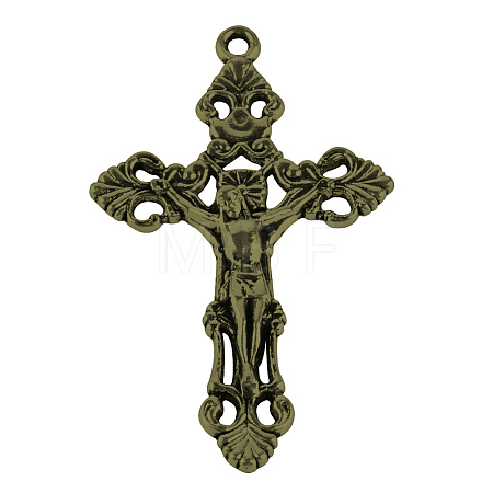Tibetan Style Alloy Pendants LS-TIBEP-S298-011AB-FF-1