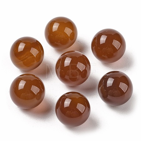 Natural Carnelian No Hole Sphere Beads G-K353-04B-29-1