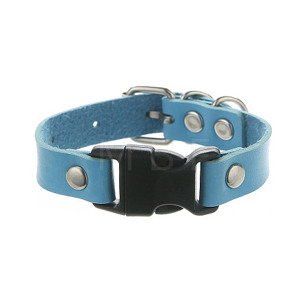 Imitation Leather & Alloy & Plastic Bracelets for Men Women FS-WG10CE2-11-1