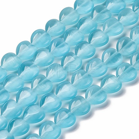 Glass Beads Strands GLAA-A017-01F-1
