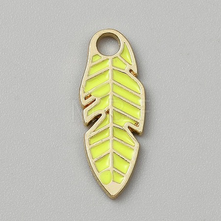 Alloy Enamel Pendants ENAM-WH0061-61G-1