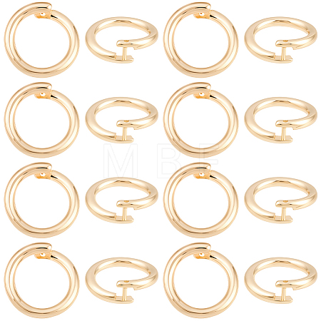 20Pcs Brass Open Jump Rings KK-BBC0023-10D-1