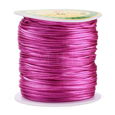 Nylon Satin Rattail Cord NWIR-R025-1.0mm-105-1