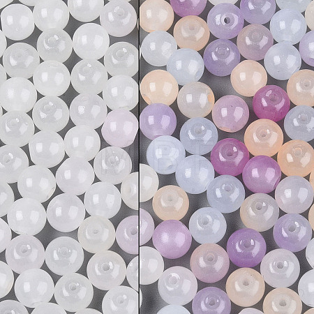 Transparent Glass UV Reactive Beads DGLA-F003-02-10mm-1