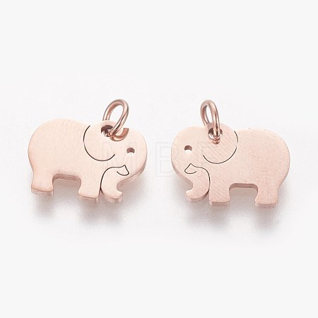 304 Stainless Steel Pendants STAS-Q201-T463R-1