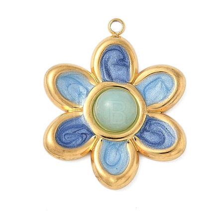 Dyed Natural White Jade Pendants STAS-P404-10C-G09-1