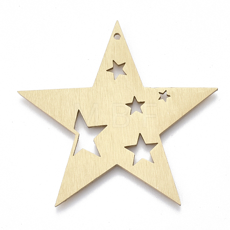 Aluminium Big Pendants ALUM-T001-82G-1