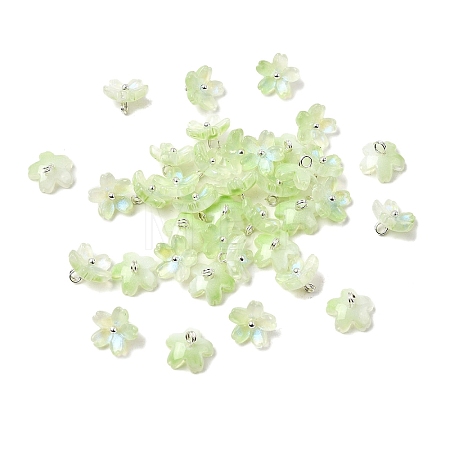 Glass Charms GLAA-G127-05B-1