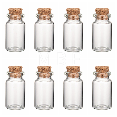 Glass Jar Glass Bottles AJEW-H004-7-1-1