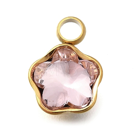 304 Stainless Steel Pendants STAS-Q346-02G-01-1