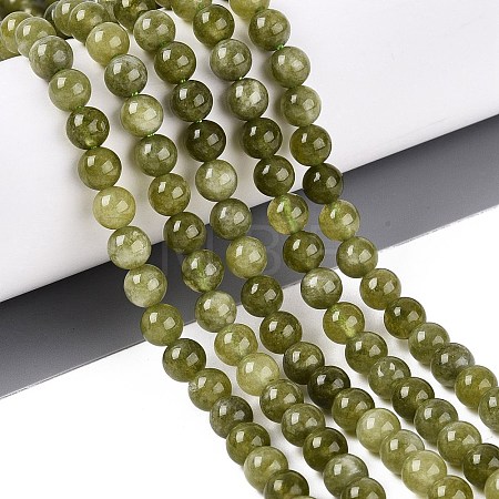 Natural Quartz Beads Strands G-N363-6mm-02-1
