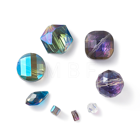 Electroplate Glass Beads EGLA-YS0001-01-1
