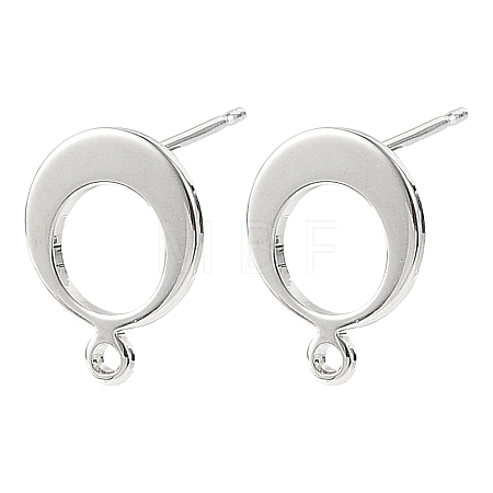 SHEGRACE Brass Stud Earring Findings XGRQ64370-853P-1
