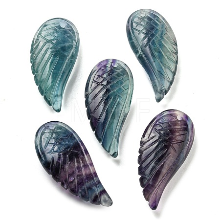 Natural Fluorite Pendants G-M417-01-1