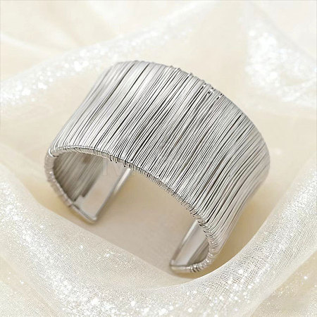Iron Wired Cuff Bangles WGFA891-10-1
