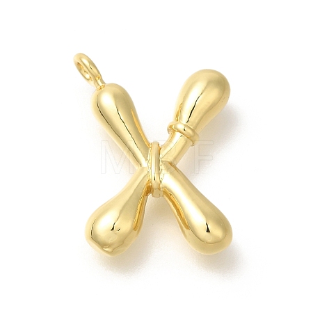 Rack Plating Brass Pendants KK-I722-08G-X-1