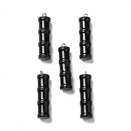 Natural Obsidian Pendants G-I340-A27-1